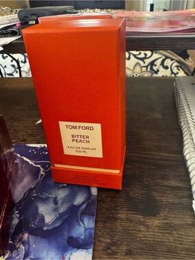 Tom Ford Bitter Peach Box - Bright Orange Packaging